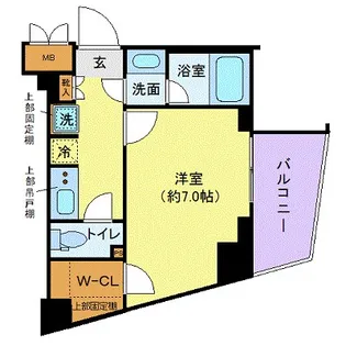 ディアレイシャス落合南長崎【3階】の間取り