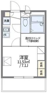 神奈川県川崎市多摩区菅野戸呂【アパート】の間取り