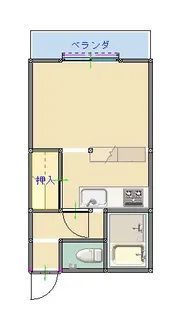 エムズ田野【3階】の間取り