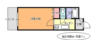 広島県東広島市黒瀬町川角【マンション】の間取り