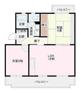 プチ・ファミーユII【4階】の間取り