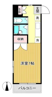 ドミールタカラ【4階】の間取り