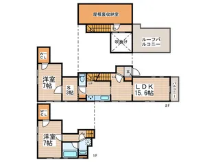 U-houseの間取り