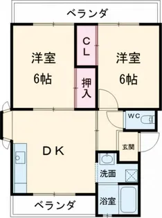 ルミウス北鳥生1【3階】の間取り