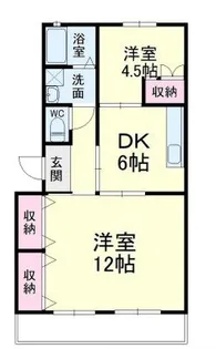 マンションエスポワール【3階】の間取り