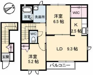 アージェ【2階】の間取り