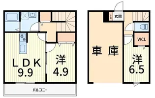 MER五番館【1階】の間取り