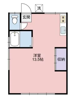 コーポ林【2階】の間取り