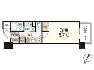 VELOCEV【12階】の間取り