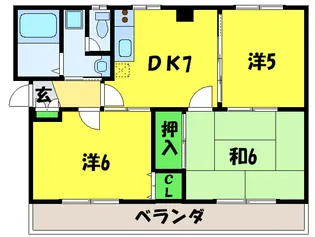 コモド野麿【2階】の間取り