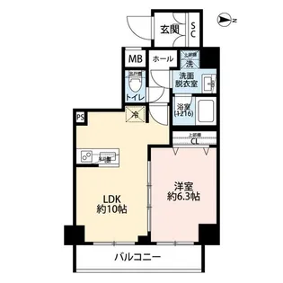 東京都墨田区本所4【マンション】の間取り