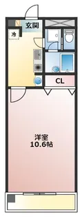マンションあおば【4階】の間取り