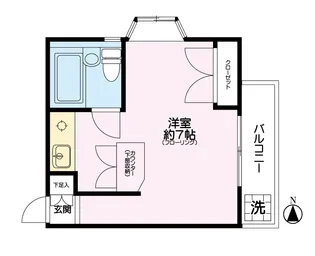 シェソワウィン【3階】の間取り