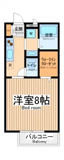 エメ・フルーヴ 2【2階】の間取り
