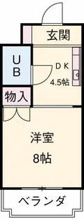 メゾン池の沢【4階】の間取り