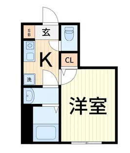 クレシア青戸【1階】の間取り