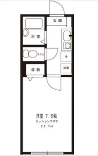 セトル原町【1階】の間取り