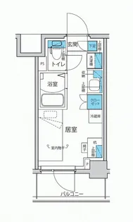 キャンパスヴィレッジ登戸【5階】の間取り