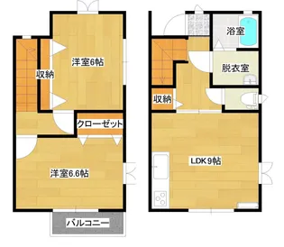 千葉県木更津市長須賀【一戸建】の間取り