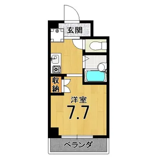 りさ・すみぞめ【1階】の間取り