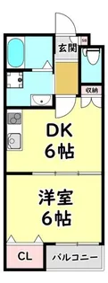 大阪府寝屋川市桜木町【アパート】の間取り
