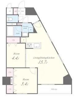 Terrace The 本郷【3階】の間取り