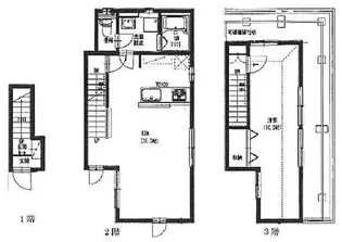 東京都新宿区西新宿5【アパート】の間取り