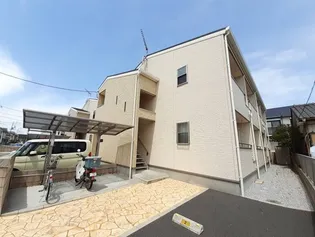 埼玉県東松山市六軒町【アパート】の外観