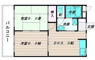 クリスタルハイツ青柳【3階】の間取り