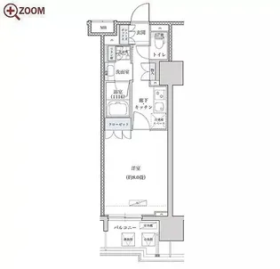グラン・アベニュー鶴舞公園【5階】の間取り