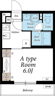 千葉県船橋市海神5【マンション】の間取り
