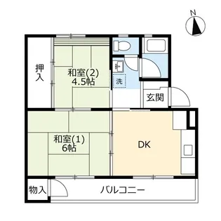 UR原市【5階】の間取り
