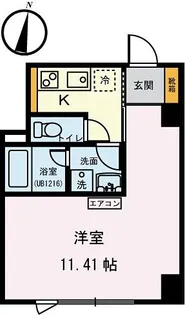 パルク北参道【2階】の間取り
