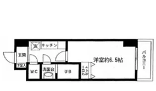 アイビーフラッツ台東【4階】の間取り