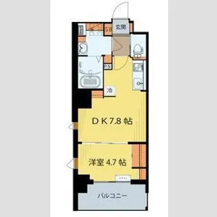 シエルエックス榴岡公園【7階】の間取り