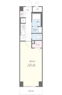 東京都新宿区西落合4【マンション】の間取り