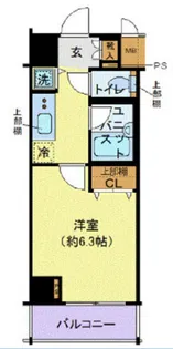 東京都中央区勝どき4【マンション】の間取り