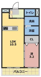 仮)津市久居野村町マンション【1階】の間取り