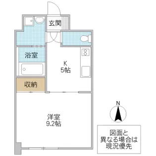 エイブル 3【1階】の間取り