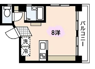 CREARE比治山【2階】の間取り