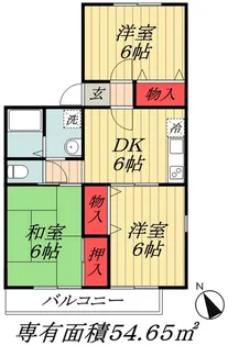 千葉県浦安市今川1【アパート】の間取り