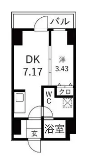 東京都墨田区千歳3【マンション】の間取り