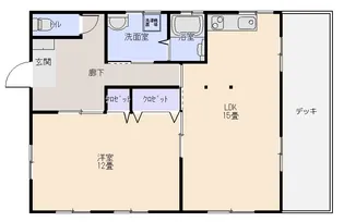 山梨県甲斐市竜王【一戸建】の間取り