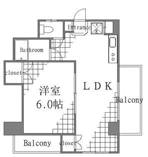 東京都墨田区業平1【マンション】の間取り