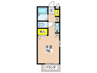 メゾン桜小路【2階】の間取り
