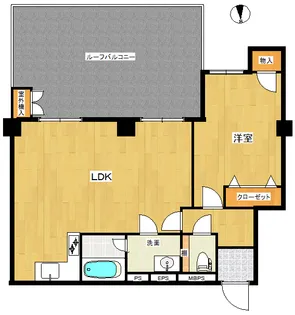 新宿内藤町ハウス【3階】の間取り