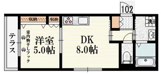 ララ吉祥寺通り【1階】の間取り