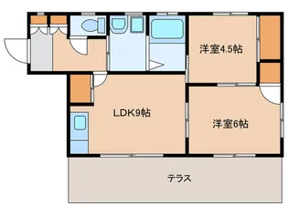 メゾンドシリウス【1階】の間取り