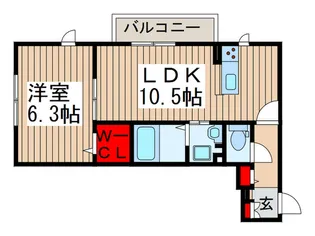 ホープヒル【3階】の間取り