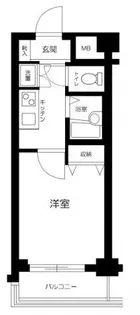 東京都文京区目白台2【マンション】の間取り